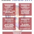 [Actividades Febrero 2017] Tremendo cartel con gran variedad de actividades en La Piluka.