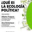 Desde el C.S.A. La Piluka os invitamos a participar en la charla-coloquio que hemos organizado sobre Ecología Política. Intervendrán: – Alberto Fraguas (Coordinador del observatorio de Ecología Política de ATTAC […]