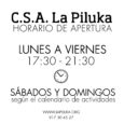 Todas las tardes, de 18:00 a 21:00, La Piluka está abierta y más que abierta! Ven a hacer los deberes, a estudiar, a tomarte algo calentito, a pasar la tarde… […]