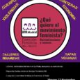 Atención vecin@s El próximo viernes 13 de diciembre a las 19:30h en el Centro Social La Piluka tendrá lugar la presentación del Argumentario del 8M «¿Qué quiere el movimiento feminista?» […]