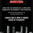 Vecin@, la Operación Chamartin te afecta Este domingo daremos un paseo por los terrenos con los compañeros de la Plataforma Zona Norte. Nos explicaran in situ esta operación urbanística/especulativa. No […]