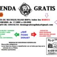 Vuelve la tienda gratis de La Piluka!Todos los MARTES de 17:00 a 20:00 horas.Nuevo correo electrónico: tiendagratislapiluka@gmail.com Nuestra fecha de apertura es el próximo martes día 2 de junio de […]