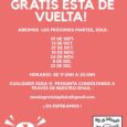 Vuelve la Tienda Gratis a La Piluka (Plaza Corcubión 16). Estos días son para recoger y traer ropa, únicamente. No gestionamos juguetes o cosas de bebes. Si queréis, en La […]